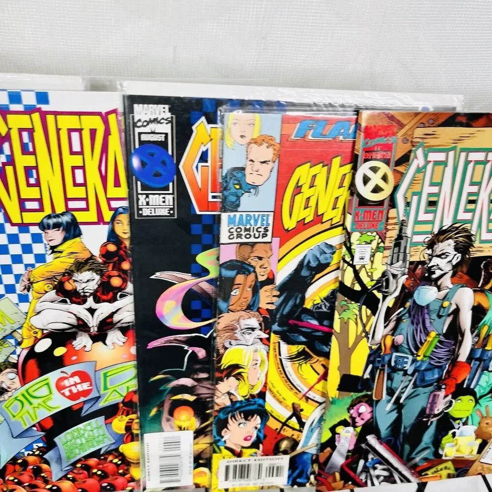 Generation‎ X Minus 1 1-18 Lot Marvel Monet Sync Chamber Jubilee Key 1st